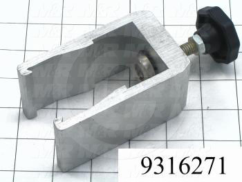 Fabricated Parts, Squeegee Manual Clamp Assembly, 4.00 in. Length, 2.38 in. Width, 2.00 in. Height