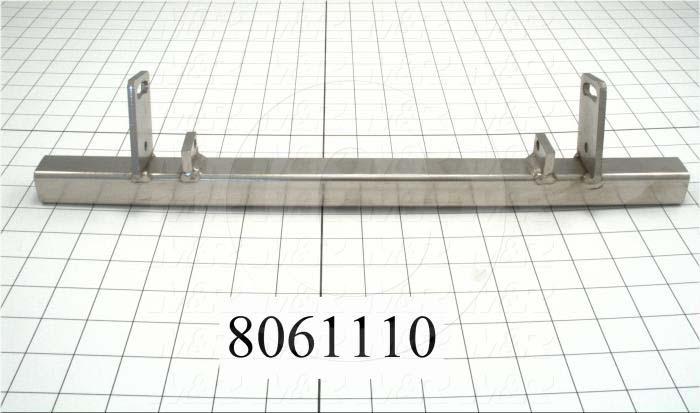 Fabricated Parts, Squeegee Mounting Bar, 17.00 in. Length