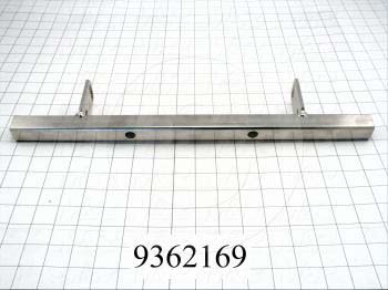 Fabricated Parts, Squeegee Mounting Bar, 18.00 in. Length