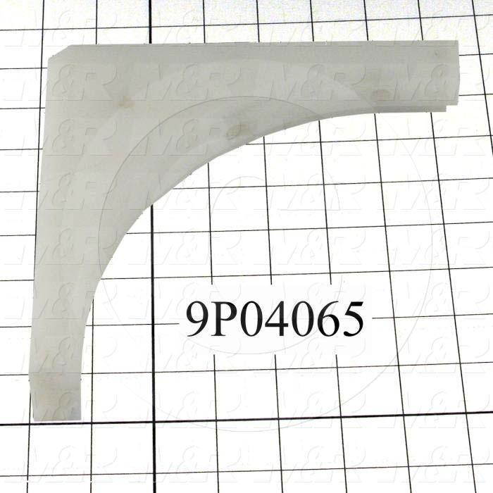 Fabricated Parts, Stabilizer Chain Guide 7.1", 7.10 in. Length, 7.10 in. Width, 1.25 in. Thickness