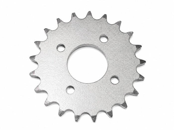 Fabricated Parts, Stainless Steel Sprocket 21 Tooth 1/2" Pitch, 0.25 in. Length, 3.67 in. Diameter