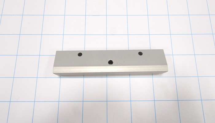 Fabricated Parts, Stop Block, 4.50 in. Length, 1.00 in. Width, 0.75 in. Height