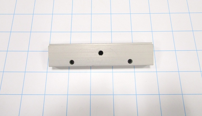 Fabricated Parts, Stop Block, 4.50 in. Length, 1.00 in. Width, 0.75 in. Height