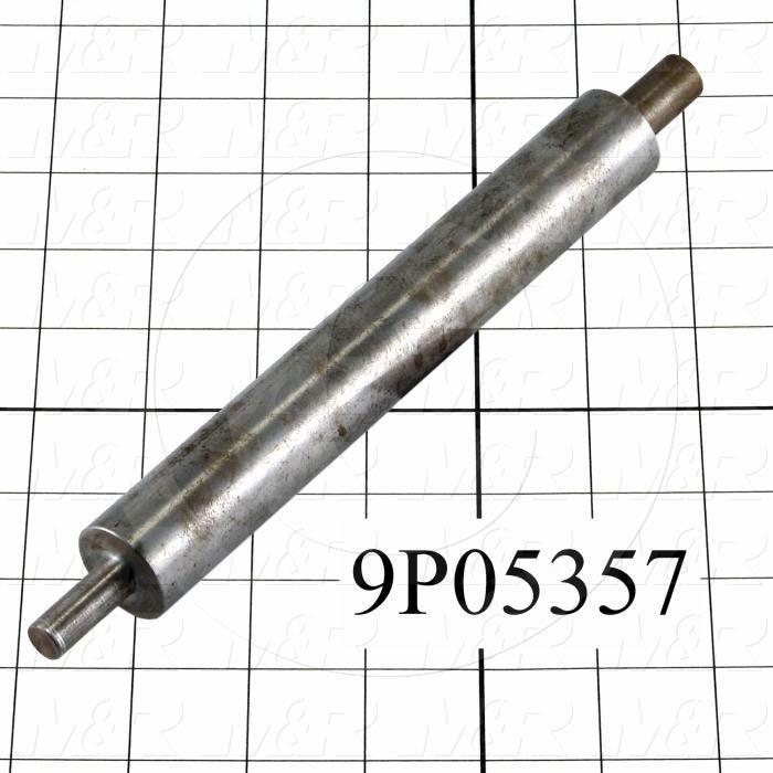 Fabricated Parts, Stop Hand Wheel Shaft 9.0"Lg., 9.00 in. Length, 1.00 in. Diameter