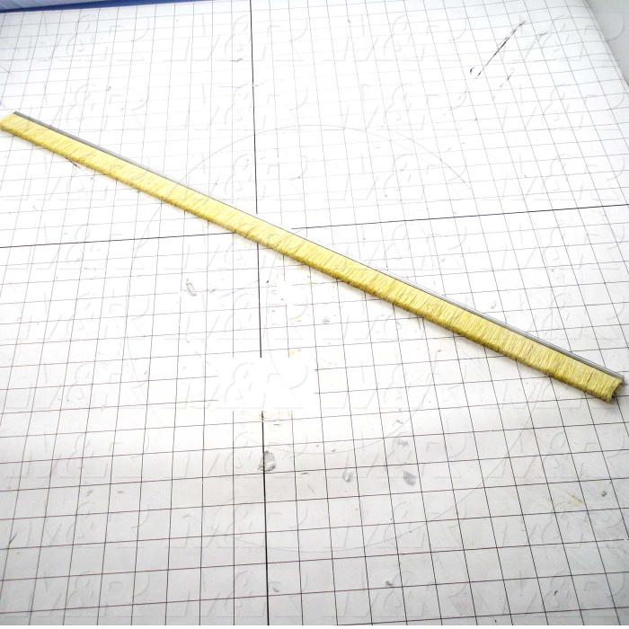 Fabricated Parts, Strip Brush #4, 29.00 in. Length, 0.50 in. Width, 1.25 in. Height