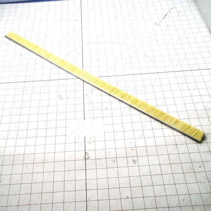Fabricated Parts, Strip Brush #4, 29.00 in. Length, 0.50 in. Width, 1.25 in. Height