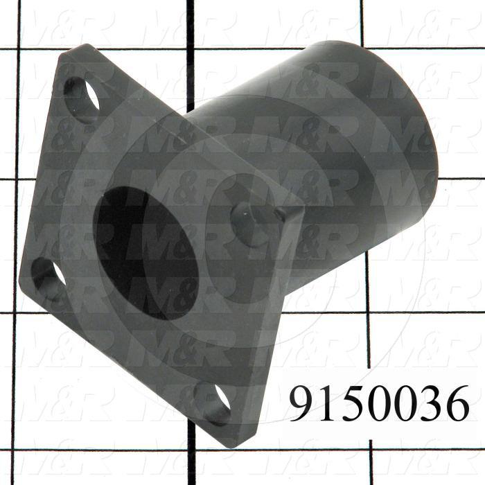 Fabricated Parts, Stroke Adjustment Guide 1.69"C, 1.79 in. Length, 1.75 in. Width, 1.75 in. Height