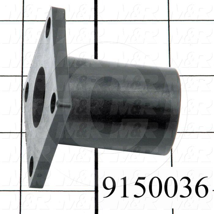 Fabricated Parts, Stroke Adjustment Guide 1.69"C, 1.79 in. Length, 1.75 in. Width, 1.75 in. Height