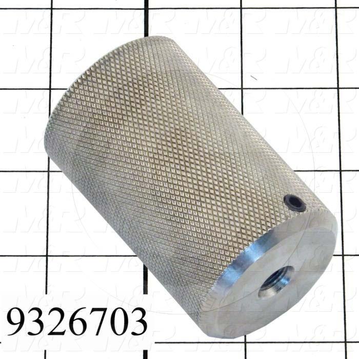 Fabricated Parts, Stroke Adjustment Knob, 2.75 in. Length, 1.50 in. Diameter