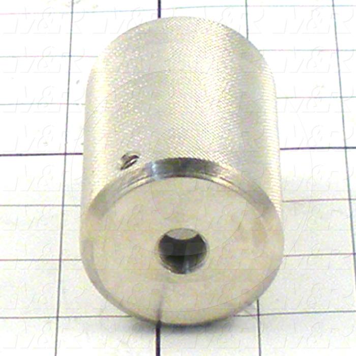 Fabricated Parts, Stroke Adjustment Knob, 2.88 in. Length, 2.00 in. Diameter