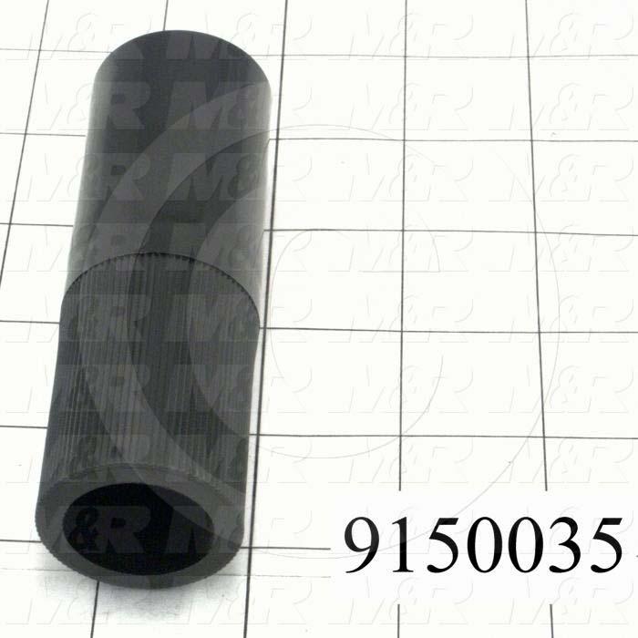 Fabricated Parts, Stroke Adjustment Knob, 4.16 in. Length, 1.38 in. Diameter