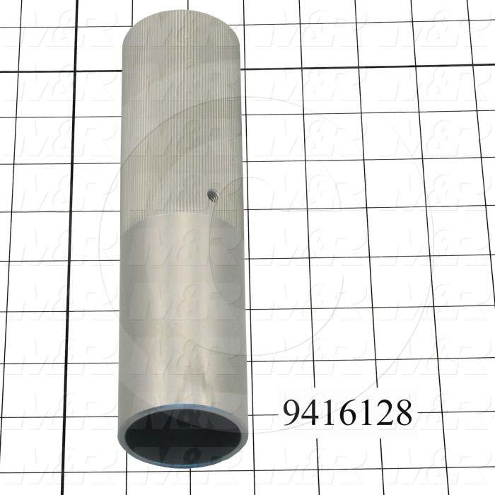 Fabricated Parts, Stroke Adjustment Knob, 7.63 in. Length, 2.00 in. Diameter