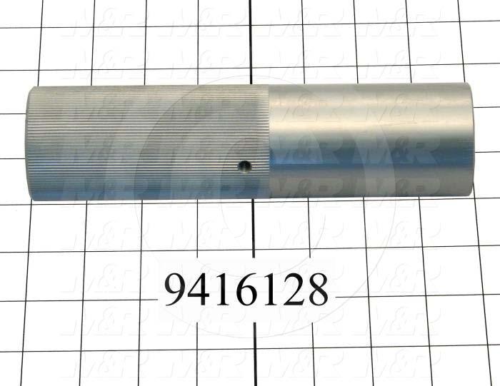 Fabricated Parts, Stroke Adjustment Knob, 7.63 in. Length, 2.00 in. Diameter