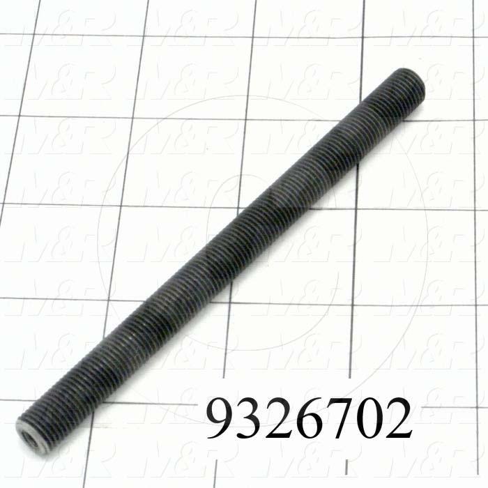 Fabricated Parts, Stroke Adjustment Rod, 4.75 in. Length, 3/8-24 Thread Size