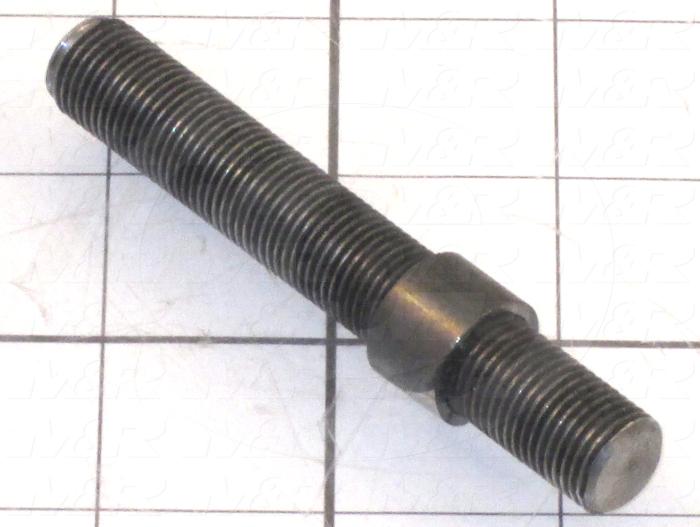 Fabricated Parts, Stroke Adjustment Screw, 3.50 in. Length, 1/2-20 Thread Size