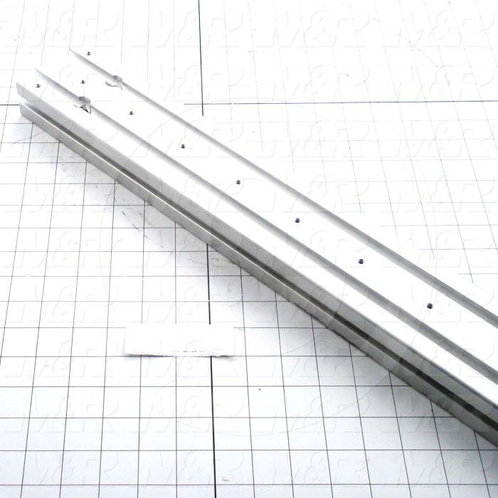 Fabricated Parts, Support Beam, 41.00 in. Length, 3.15 in. Width, 1.58 in. Height