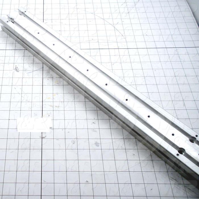 Fabricated Parts, Support Beam Extr 45", 45.00 in. Length, 3.15 in. Width, 1.57 in. Height