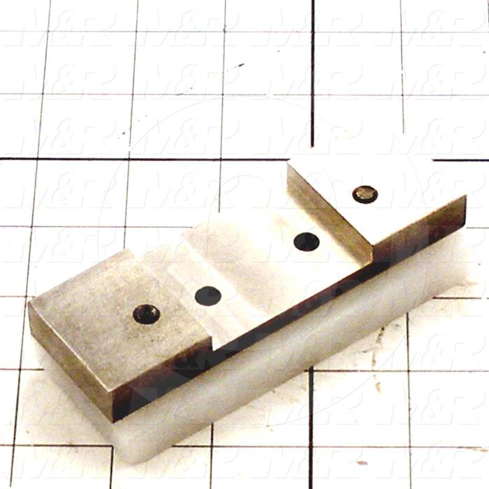 Fabricated Parts, Support Block Assembly, 4.50 in. Length, 1.75 in. Width, 1.00 in. Height