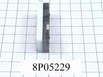 Fabricated Parts, Support Block Assembly, 4.50 in. Length, 1.75 in. Width, 1.00 in. Height