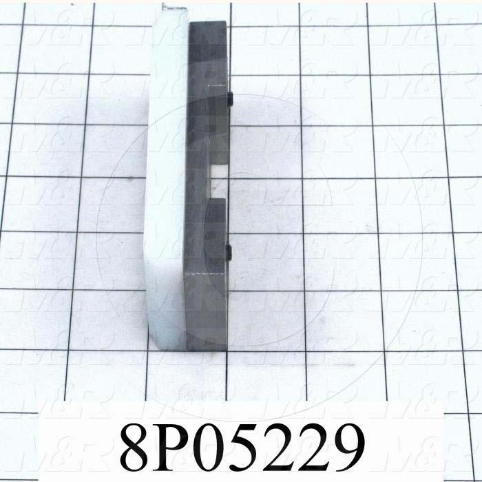 Fabricated Parts, Support Block Assembly, 4.50 in. Length, 1.75 in. Width, 1.00 in. Height