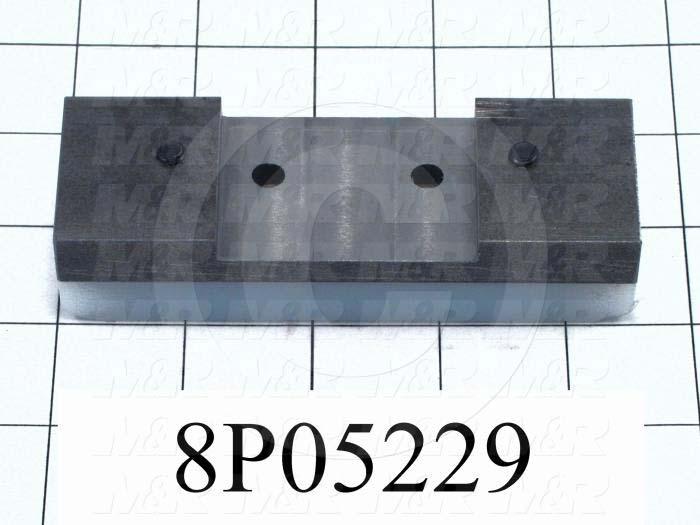 Fabricated Parts, Support Block Assembly, 4.50 in. Length, 1.75 in. Width, 1.00 in. Height