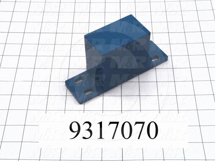 Fabricated Parts, Support Block Weldment 6" Ls, 6.00 in. Length, 3.00 in. Width, 1.75 in. Height