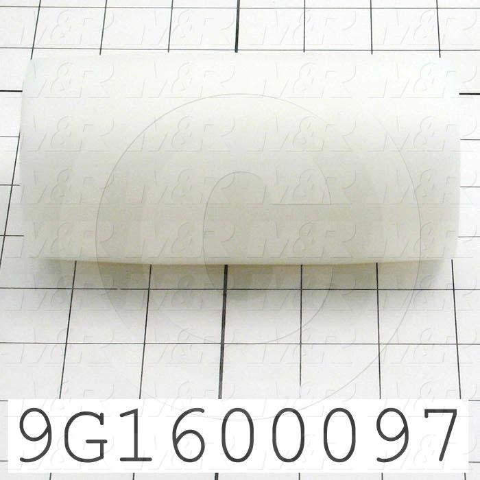 Fabricated Parts, Support Roller, 5.50 in. Length, 2.75 in. Diameter