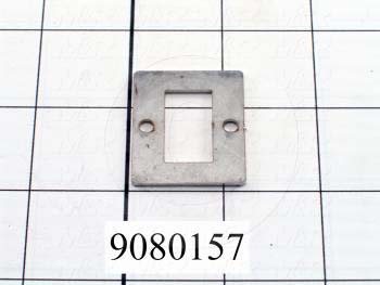 Fabricated Parts, Switch Adapter 1.38"Lg. C, 1.37 in. Length, 1.18 in. Width, 16 GA Thickness