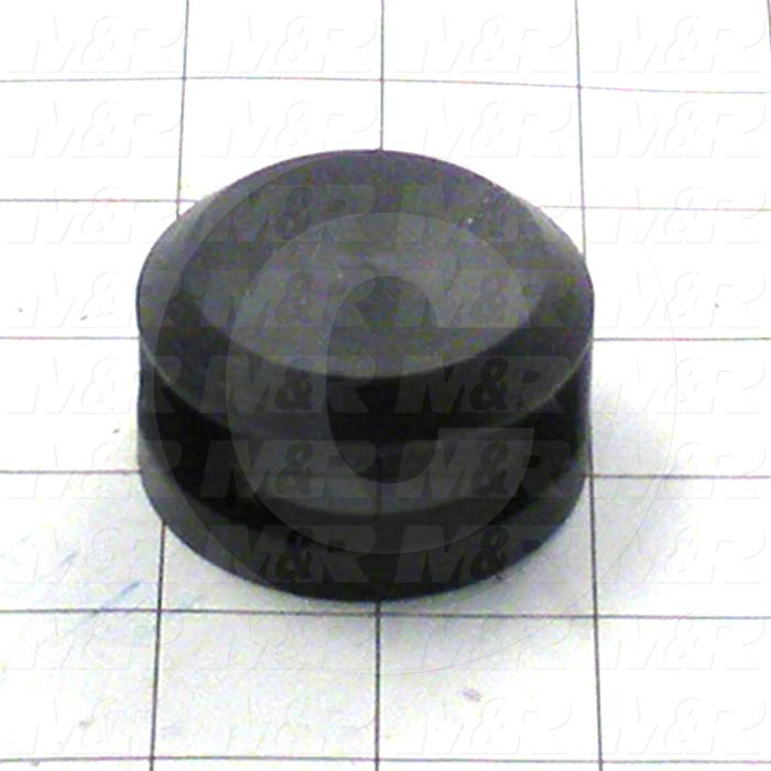 Fabricated Parts, Switch Lock Cover, 2.13 in. Diameter, 1.05 in. Thickness