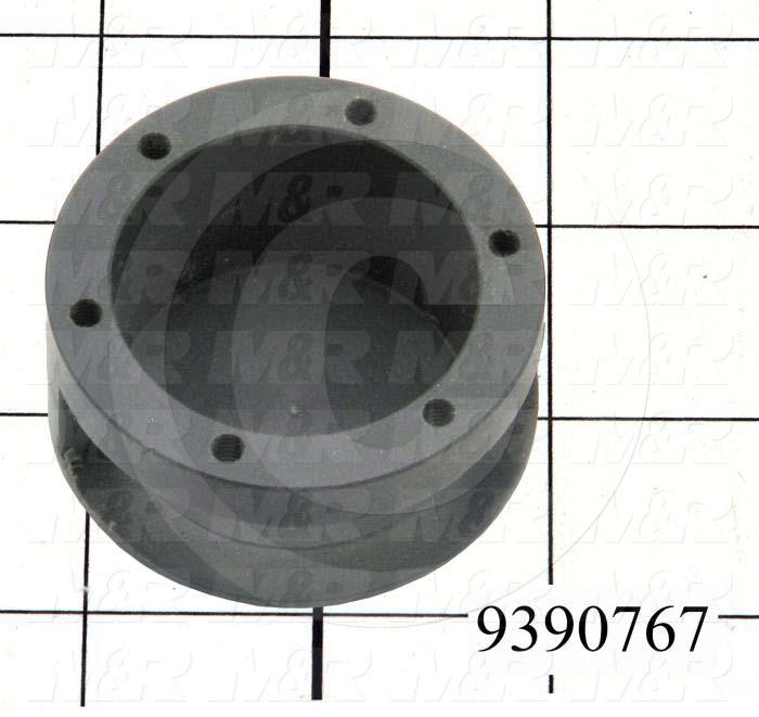 Fabricated Parts, Switch Lock Outer Body, 1.17 in. Length, 2.13 in. Diameter