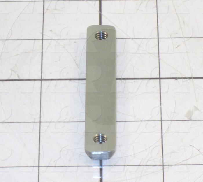 Fabricated Parts, T-Nut-3" In Lg-0.5 W, 3.00 in. Length, 0.50 in. Width, 0.19 in. Height, 11 GA Thickness, As Material Finish