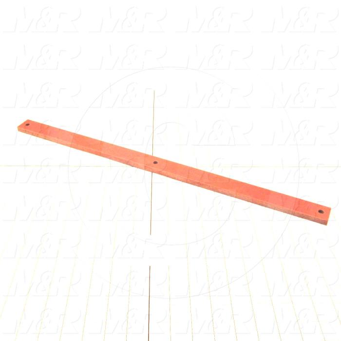 Fabricated Parts, Tacana Bottom Spacer 23", 23.00 in. Length, 1.25 in. Width, 0.375 in. Thickness
