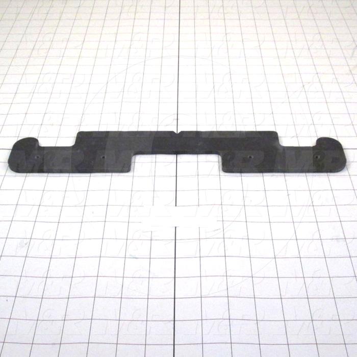 Fabricated Parts, Take Off Pallet Extension, 16.00 in. Length, 3.00 in. Width, 0.25 in. Thickness