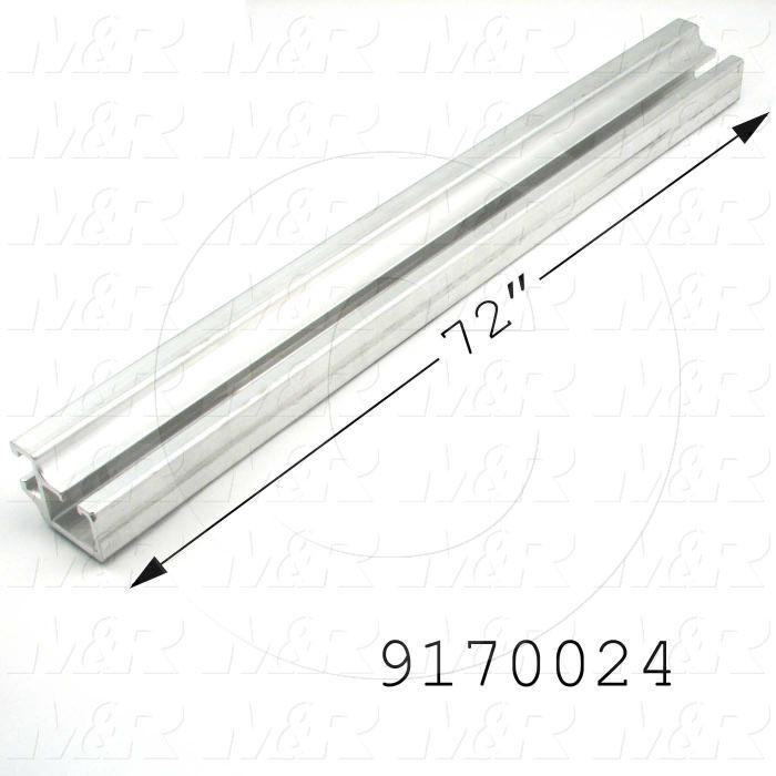 Fabricated Parts, Tension Bar, 72.00 in. Length, 2.44 in. Width, 1.94 in. Height