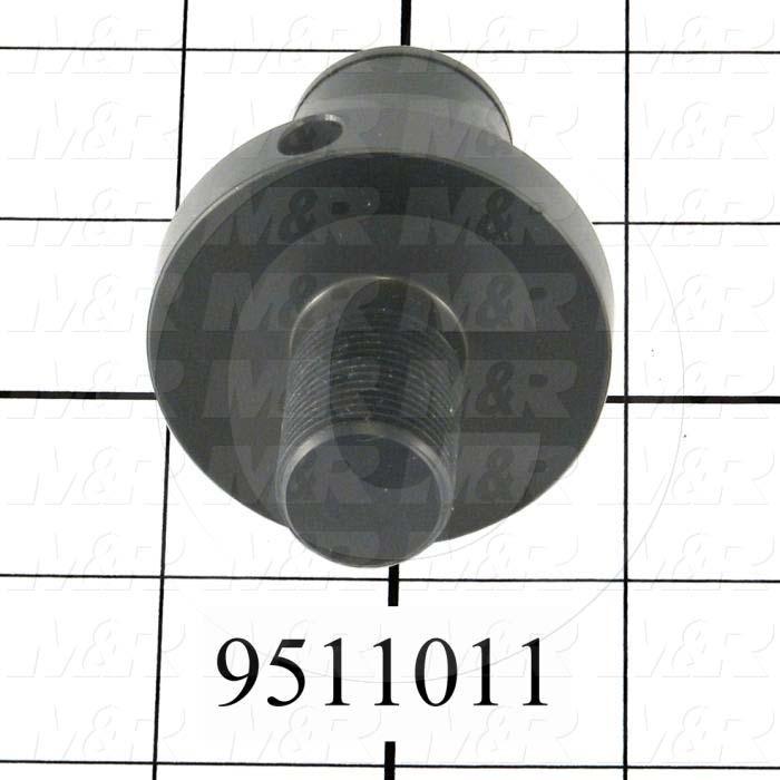 Fabricated Parts, Tension Pulley Shaft, 3.00 in. Length, 2.00 in. Diameter, Black Oxide Finish