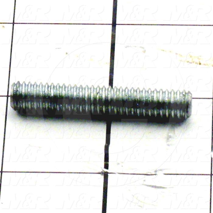Fabricated Parts, Threaded Rod 5/16-18x 1-3/4", 1-3/4 in. Length, 5/16-18 Thread Size