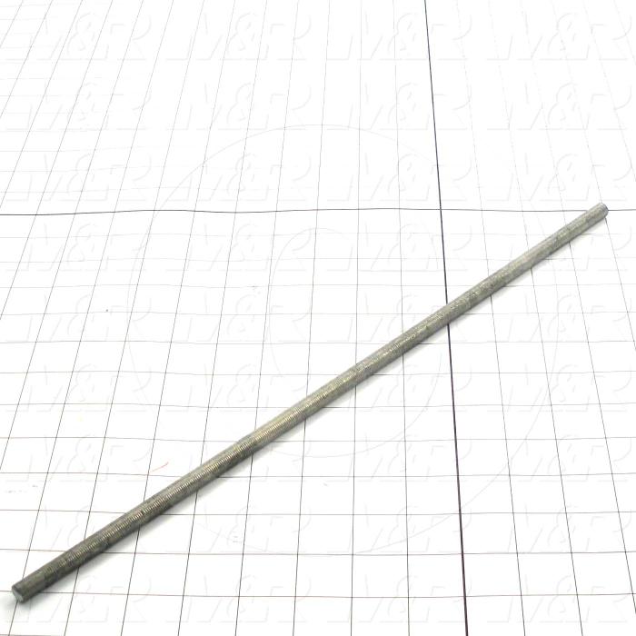 Fabricated Parts, Threaded Rod 5/16-24x 17", 17.00 in. Length, 5/16-24 Thread Size