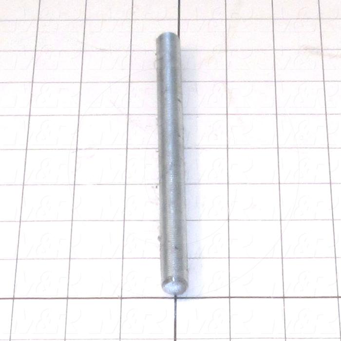 Fabricated Parts, Threaded Rod, 7.00 in. Length, 1/4"-20 Thread Size, Front Screen Holder Part