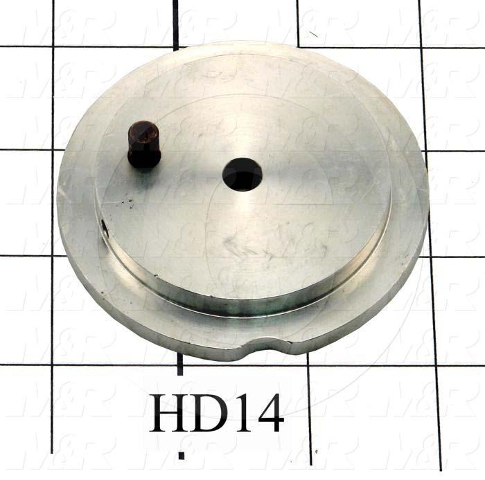 Fabricated Parts, Timing Cam, 0.44 in. Width, 3.00 in. Diameter