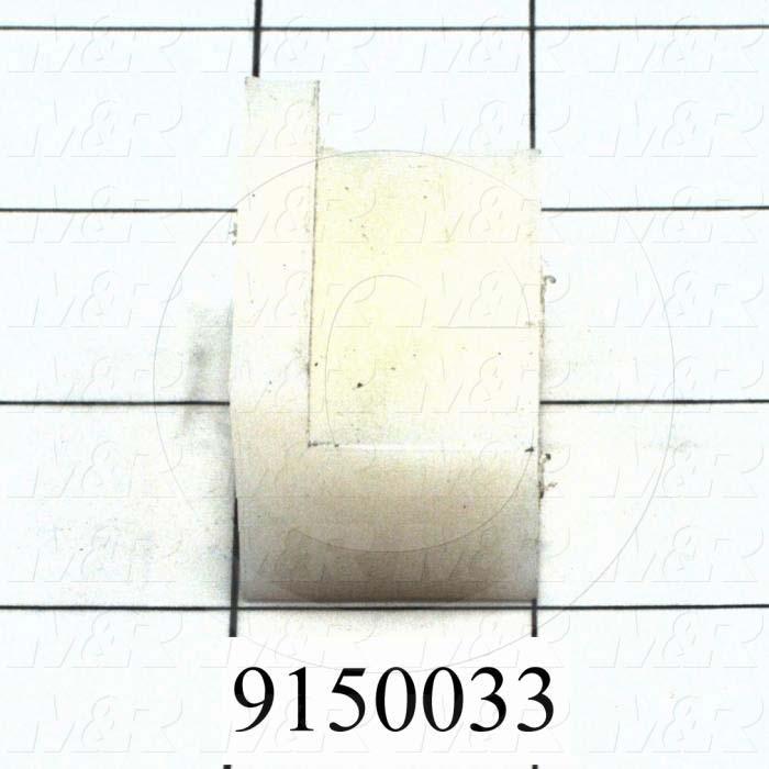 Fabricated Parts, Tolomatic Support, 1.50 in. Length, 1.00 in. Width, Left Side