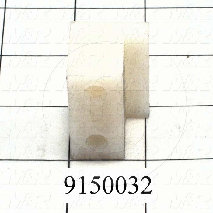 Fabricated Parts, Tolomatic Support, 1.50 in. Length, 1.00 in. Width, Right Side