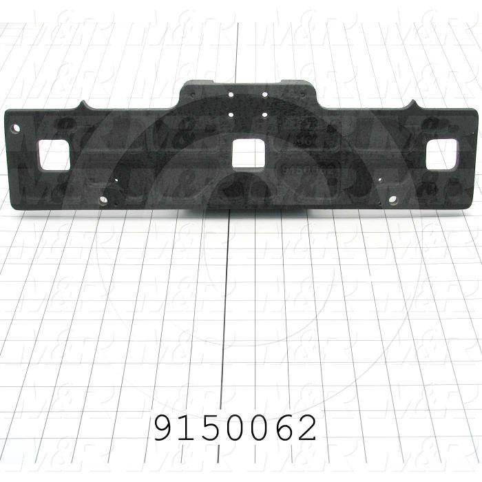 Fabricated Parts, Top Micro Casting, 17.50 in. Length, 4.71 in. Width, 6.23 in. Height