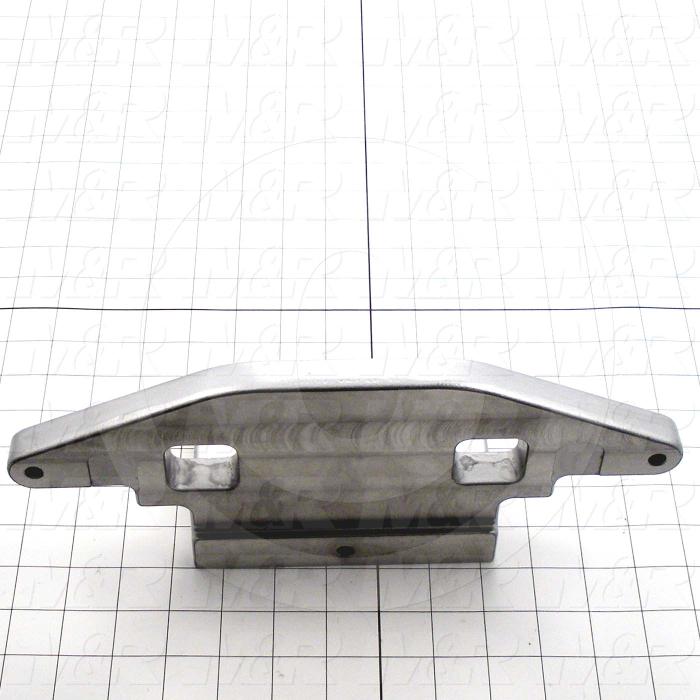 Fabricated Parts, Top Micro Machined, 11.38 in. Length, 4.41 in. Width, 4.90 in. Height