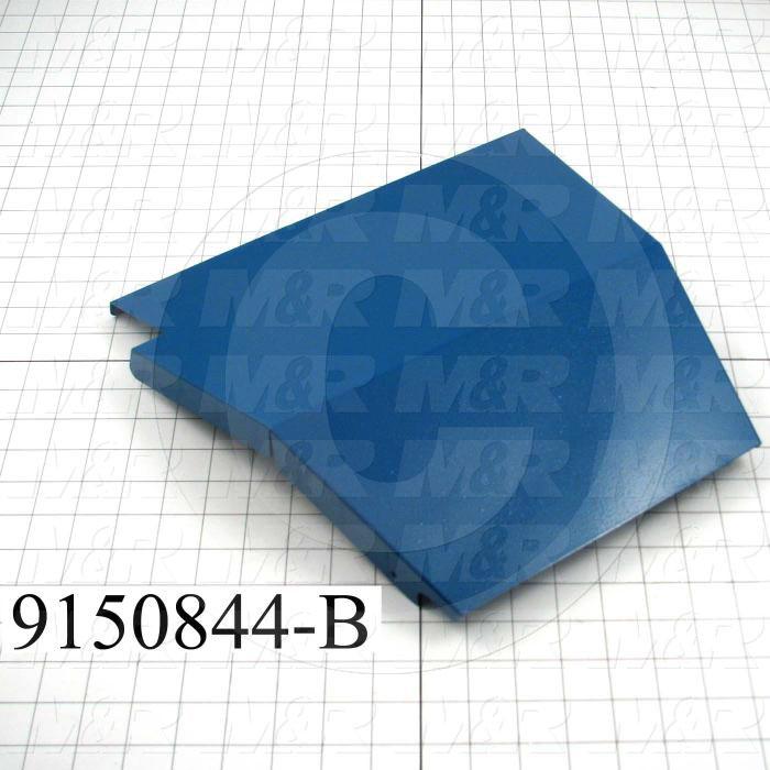 Fabricated Parts, Transformer Head Cover, 12.57 in. Length, 14.39 in. Width, 4.69 in. Height