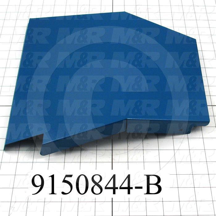 Fabricated Parts, Transformer Head Cover, 12.57 in. Length, 14.39 in. Width, 4.69 in. Height