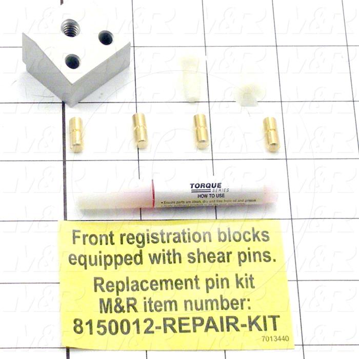Fabricated Parts, Tri-Loc Stop Block Repair Kit