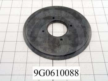 Fabricated Parts, Trim Disc, 6.00 in. Diameter, 0.28 in. Thickness