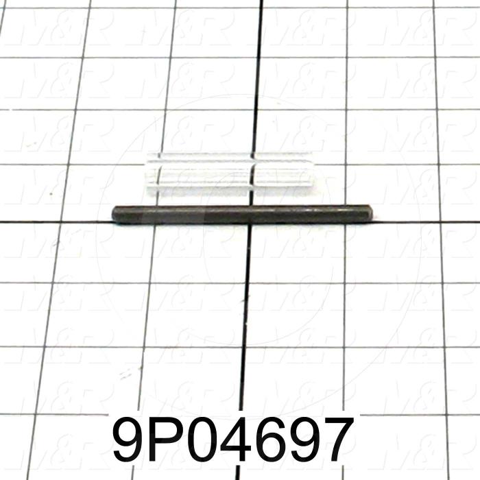 Fabricated Parts, Tube Support Rod 1.75"Long, 1.75 in. Length, 0.44 in. Diameter