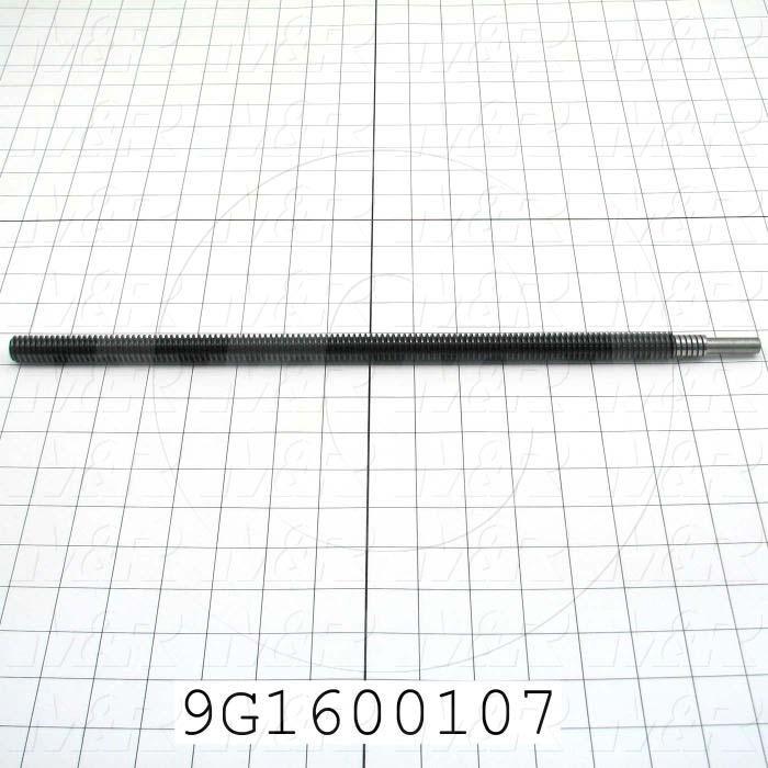 Fabricated Parts, Tucker Adjustment Screw, 17.00 in. Length, 0.63 in. Diameter