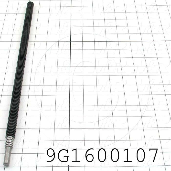 Fabricated Parts, Tucker Adjustment Screw, 17.00 in. Length, 0.63 in. Diameter